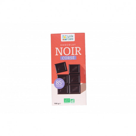 TABLETTE CHOCOLAT NOIR 85%