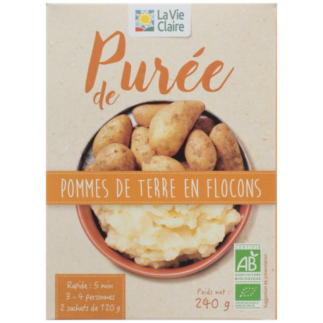 Purée de pommes de terre en flocons