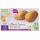 Madeleines pur beurre sans gluten