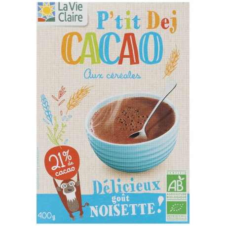 P'tit Déj cacao aux céréales