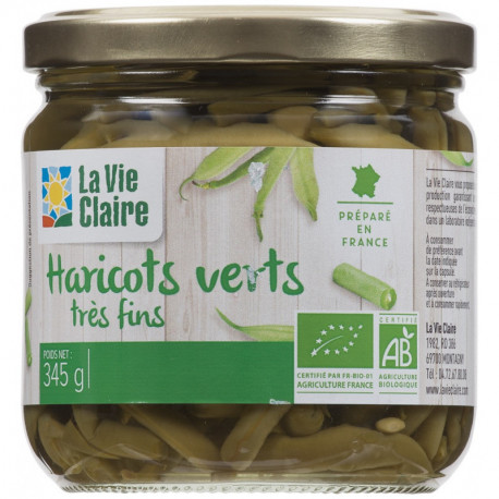 Haricots verts très fins