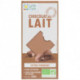 Chocolat au lait extra fondant, 38% de cacao minimum.