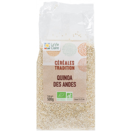 Céréales tradition, quinoa des Andes bio