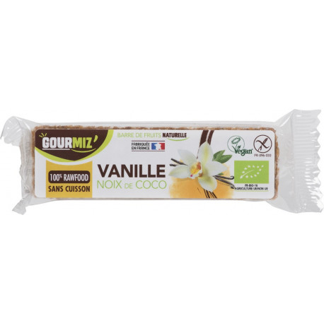 BARRE CRUE VANILLE COCO FRUIT