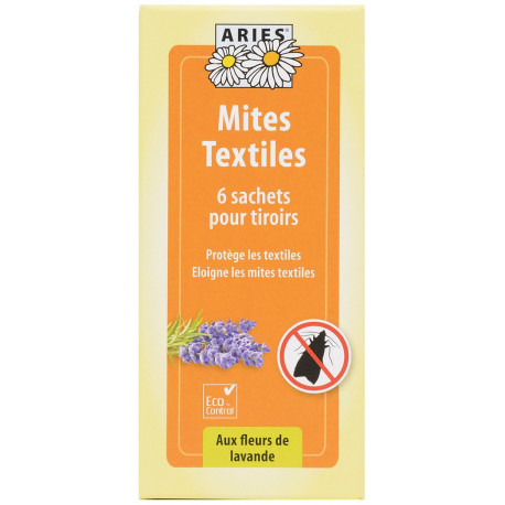 ARIES MITES TEXTILES 6 SACHETS