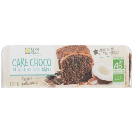 Cake choco et noix de coco râpée