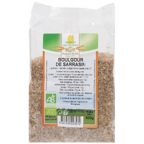 BOULGOUR DE SARRASIN 500G