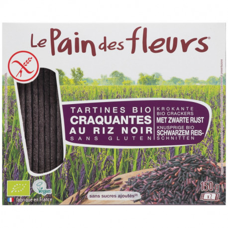 TARTINES RIZ NOIR 150G