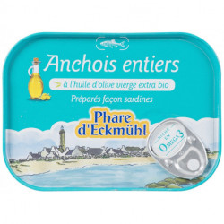 ANCHOIS HUILE OLIVE 115G