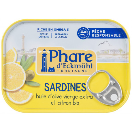 SARDINES CITRON H. OLIVE 135 G