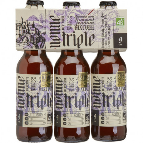 BIERE NONNE TRIPLE PACK 3X33CL