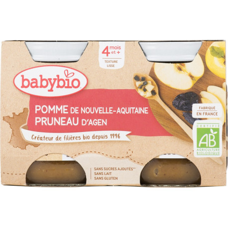 POT POMME PRUNEAU 2X130G