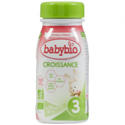 LAIT BABYBIO CROISSANCE 25CL