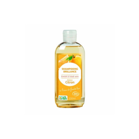 Shampooing brillance, enrichi à l'aloé vera, parfum citron