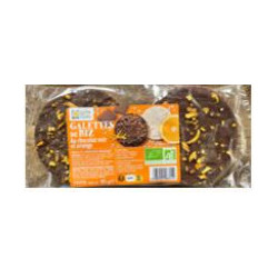 GALETTE RIZ CHOCO NOIR ORANGE