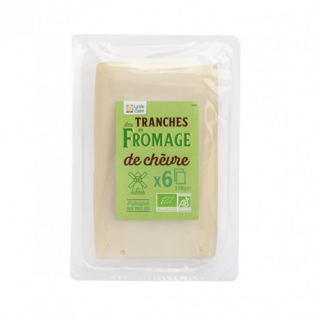 FROMAGE CHEVRE 6 TRANCHES 150G