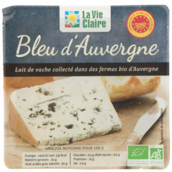 BLEU D'AUVERGNE BIO 125 G