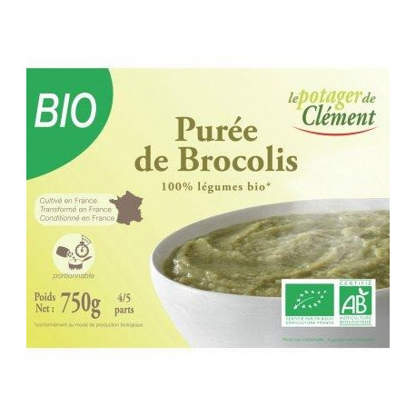 Purée de brocolis