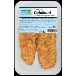 Filets de cabillaud panés