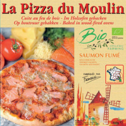 Pizza Saumon fumé bio