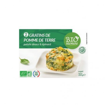 Gratins Epinard Patate Douce