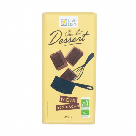 CHOCO NOIR PATISSIER 60% 200G