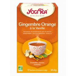 YOGI TEA GINGEMBRE ORANGE VANI