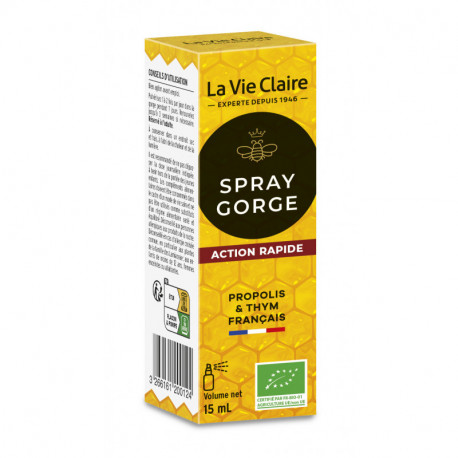 SPRAY GORGE ACTION RAPIDE 15ML