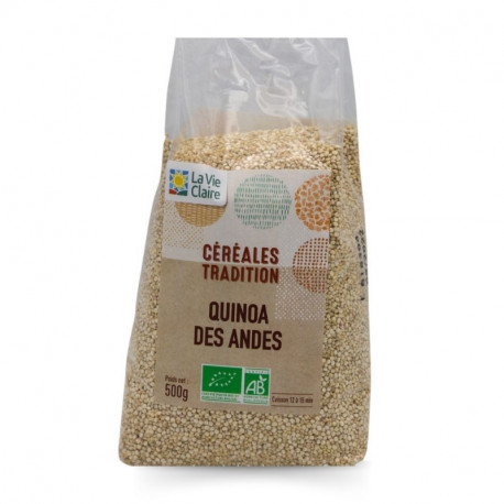 QUINOA BLANC DES ANDES 500G