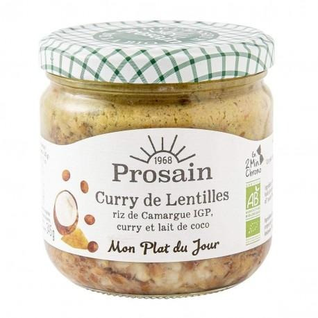 CURRY DE LENTILLES 345G