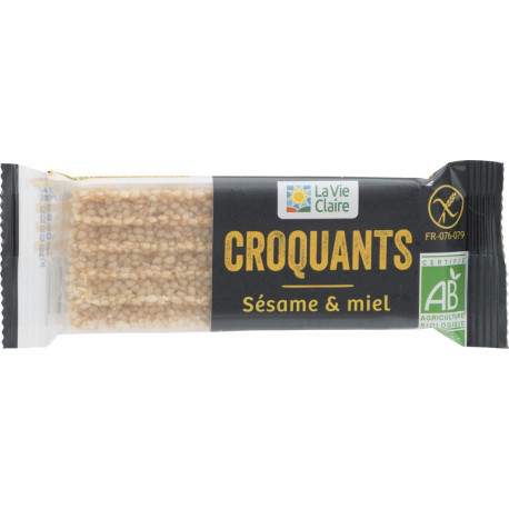 Croquants sésame et miel sans gluten