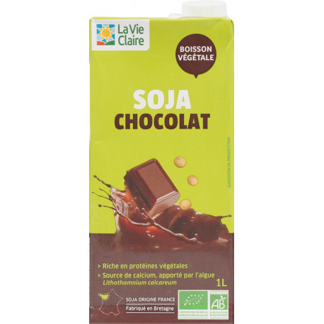 BOISSON SOJA CHOCOLAT 1L