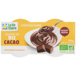 Dessert de riz et cacao