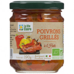 Poivrons grillés à l'huile bio