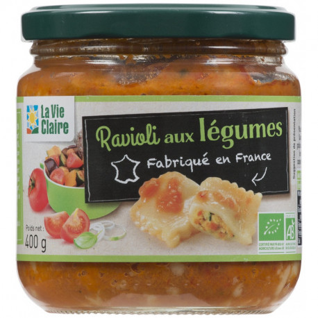 Ravioli aux légumes