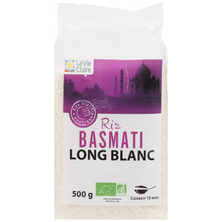 Riz Basmati long blanc bio