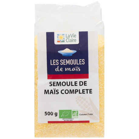 Semoule de maïs complète bio