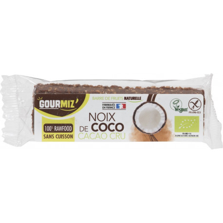 BARRE CRUE COCO CACAO FRUIT