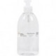 FLACON 500ML TRANSPARENT POMPE