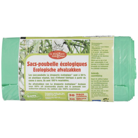 30 SACS POUBELLES 30L