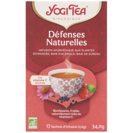 YOGI TEA DEFENSES NATURELLES