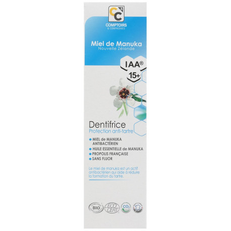 DENTIFRICE MANUKA ANTI TARTRE