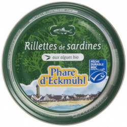 RILLETTES SARDINES ALGUES 120G