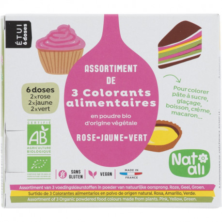 COLORANTS ALIMENTAIRES POUDRE