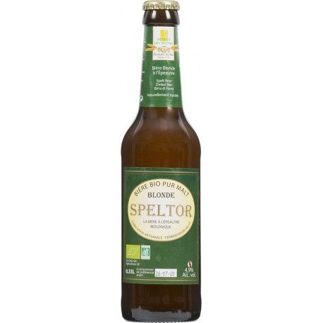 BIERE BLONDE SPELTOR 33CL