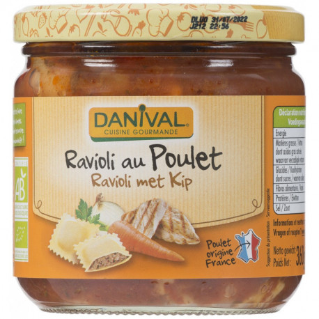 RAVIOLIS AU POULET