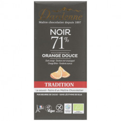 CHOCOLAT NOIR A L'ORANGE