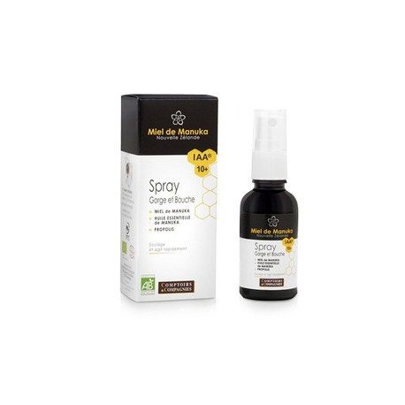 SPRAY GORGE MIEL MANUKA 10+