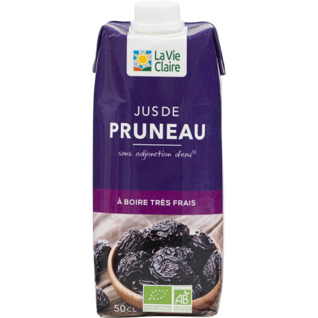 Jus de pruneau sans adjonction d'eau