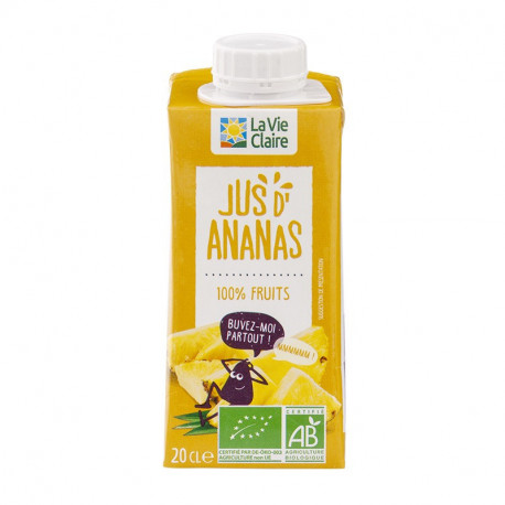 Jus d'ananas 100% fruits